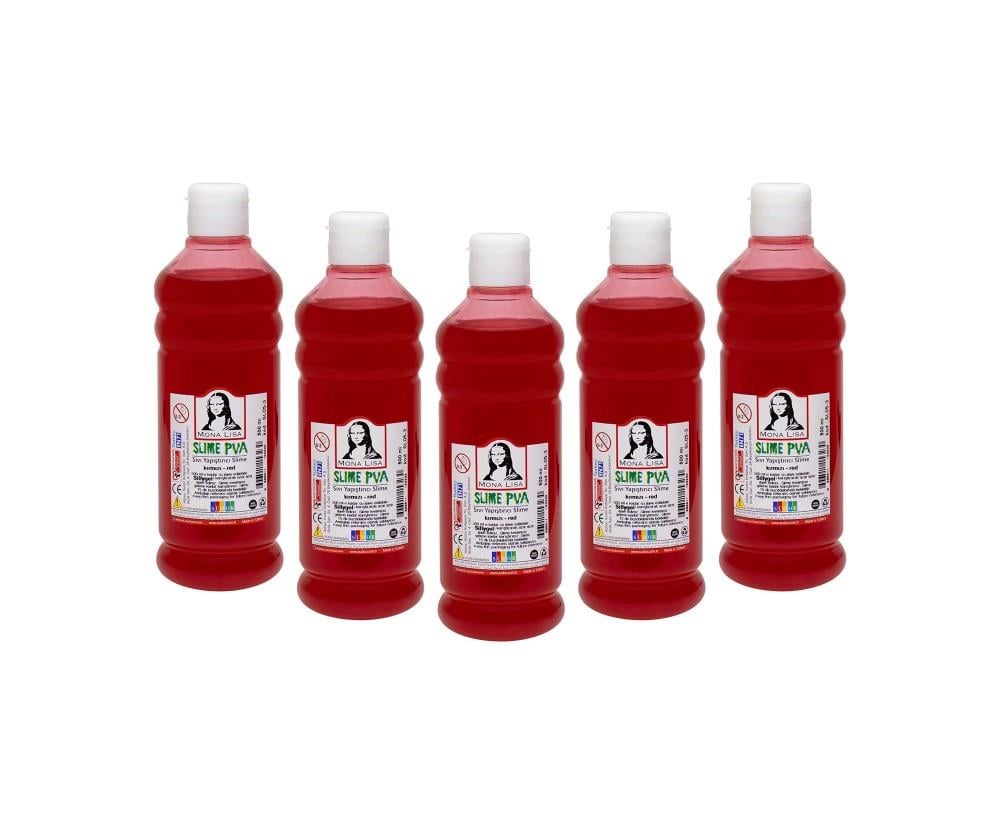 Monalisa Sıvı Slime 500 Ml Kırmızı        --SL05-3Südor Monalisa Sıvı Slime 500 ml Kırmızı - Kirtasiyem NetSlime