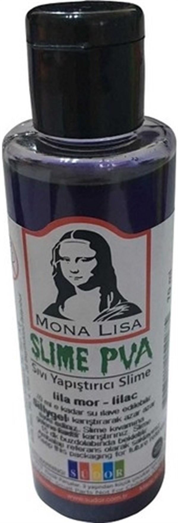 Monalisa Sıvı Slime 70 Ml Lila Mor        --SL01-7Monalisa Sıvı Yapıştırıcı Slime 70 Ml Lila Mor - Kirtasiyem NetSlime
