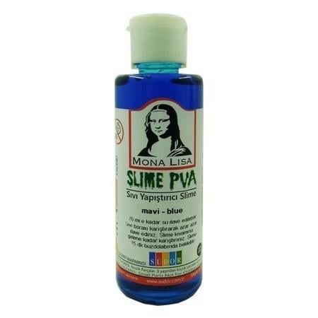 Monalisa Sıvı Slime 70 Ml Mavi        --SL01-4Monalisa Sıvı Yapıştırıcı Slime 70 Ml Mavi - Kirtasiyem NetSlime