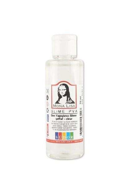 Monalisa Sıvı Slime 70 Ml Şeffaf        --SL01-1Monalisa Sıvı Yapıştırıcı Slime 70 Ml Şeffaf - Kirtasiyem NetSlime