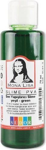 Monalisa Sıvı Slime 70 Ml Yeşil        --SL01-5Monalisa Sıvı Yapıştırıcı Slime 70 Ml Yeşil - Kirtasiyem NetSlime