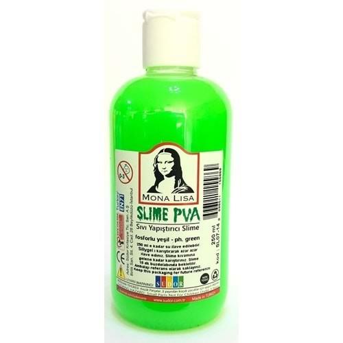 Monalisa Slime 250 Ml Fosforlu Yeşil        --SL07-14Monalisa Slime 250 Ml Fosforlu Yeşil        --SL07-14 - Kirtasiyem.netSlime