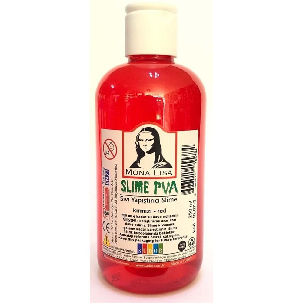 Monalisa Slime 250 Ml Kırmızı        --SL07-3Monalisa Slime 250 Ml Kırmızı        --SL07-3 - Kirtasiyem.netSlime