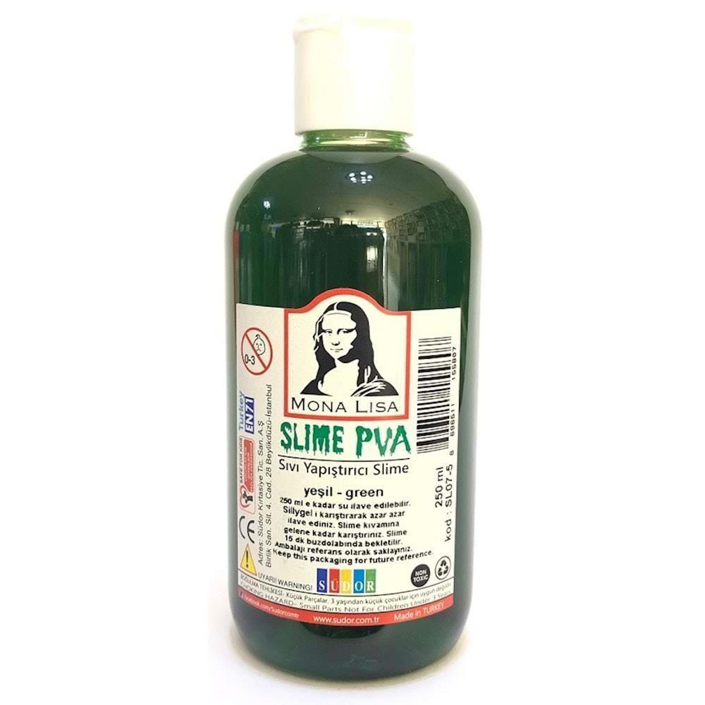 Monalisa Slime 250 Ml Yeşil        --SL07-5Monalisa Slime 250 Ml Yeşil        --SL07-5 - Kirtasiyem.netSlime