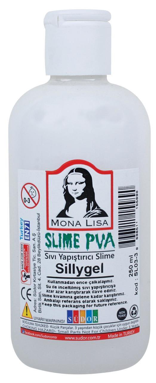 Monalisa Slime Sillygel 250 Ml         --SL03-3Monalisa Slime Sillygel 250 ml  - Kirtasiyem.netSlime
