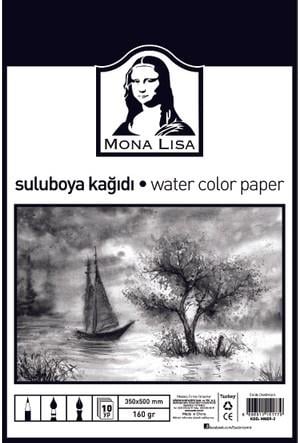 Monalisa Suluboya Kağıdı 25X35 160G 10 Yp        --MN09-1Monalisa Suluboya Kağıdı 25X35 160G 10 yp MN09-1 - Kirtasiyem.netSulu Boya Kağıtları