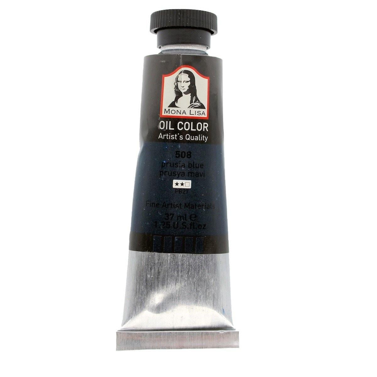 Monalisa Yağlı Boya 37 Ml Prusya Mavi 508        --MO037-508Monalisa Yağlı Boya 37 ml Prusya Mavi 508 - Kırtasiyem.netYağlı Boyalar
