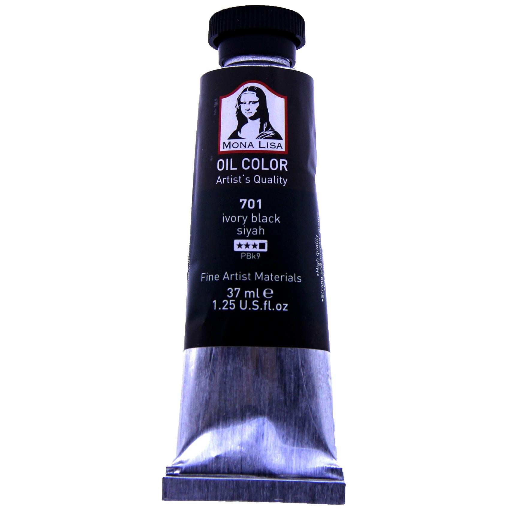 Monalisa Yağlı Boya 37 Ml Siyah 701        --MO037-701Monalisa Yağlı Boya 37 ml Siyah 701 - Kırtasiyem.netYağlı Boyalar