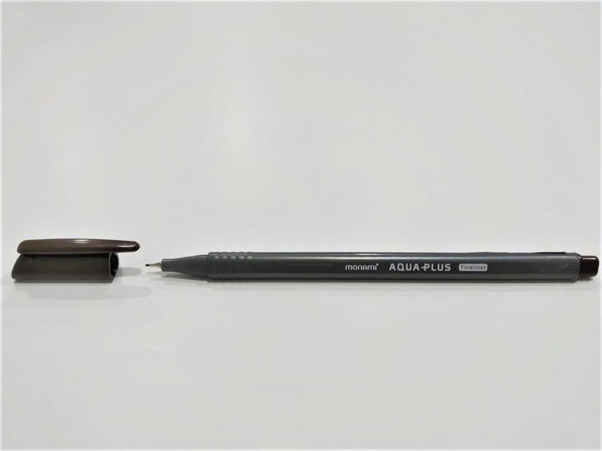 Monami Fineliner Aqua Plus BlackMonami Fineliner Aqua Plus Black - Kirtasiyem.netDövme Kalemleri