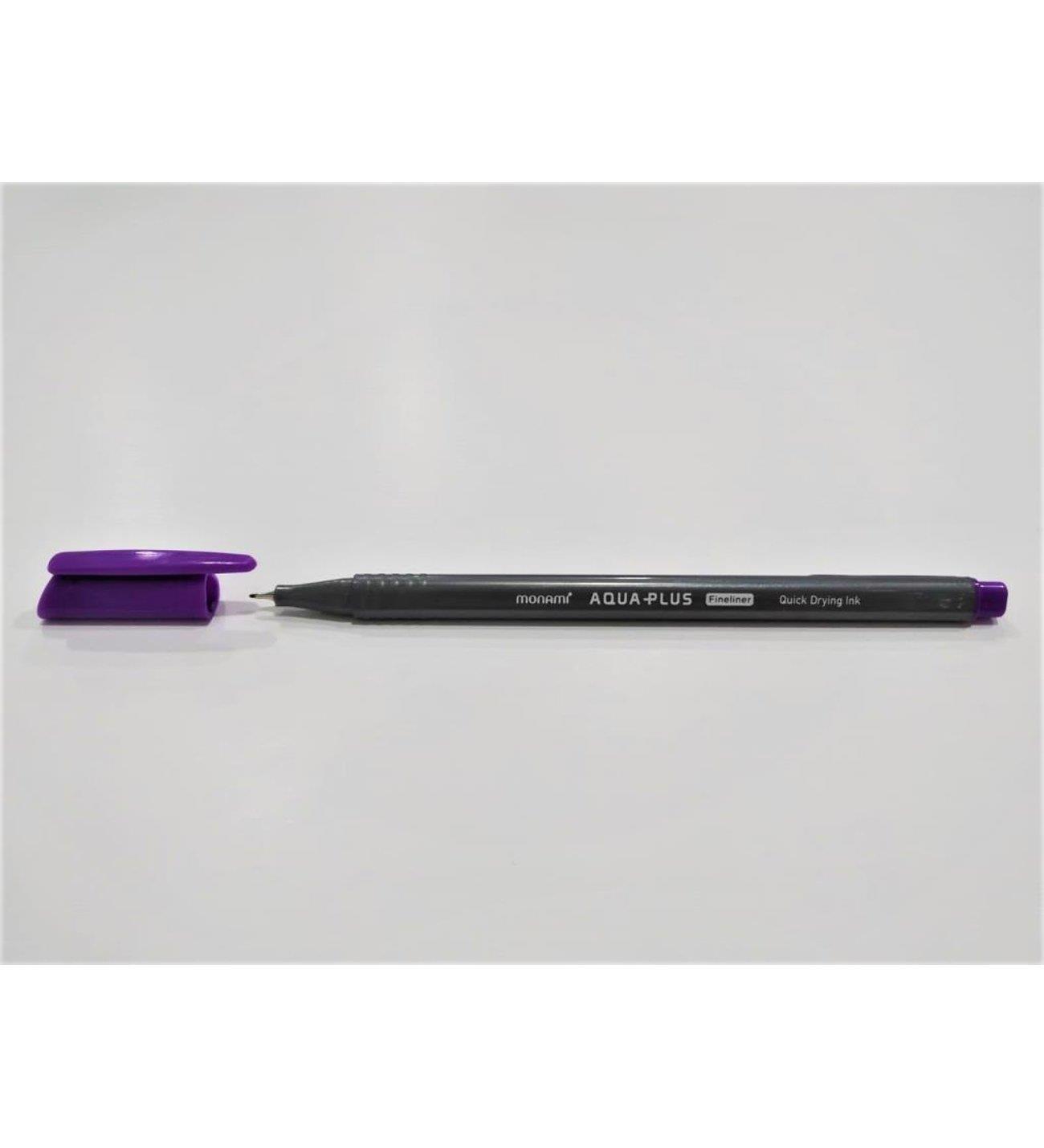 Monami Fineliner Aqua Plus morMonami Fineliner Aqua Plus mor - Kirtasiyem.netDövme Kalemleri