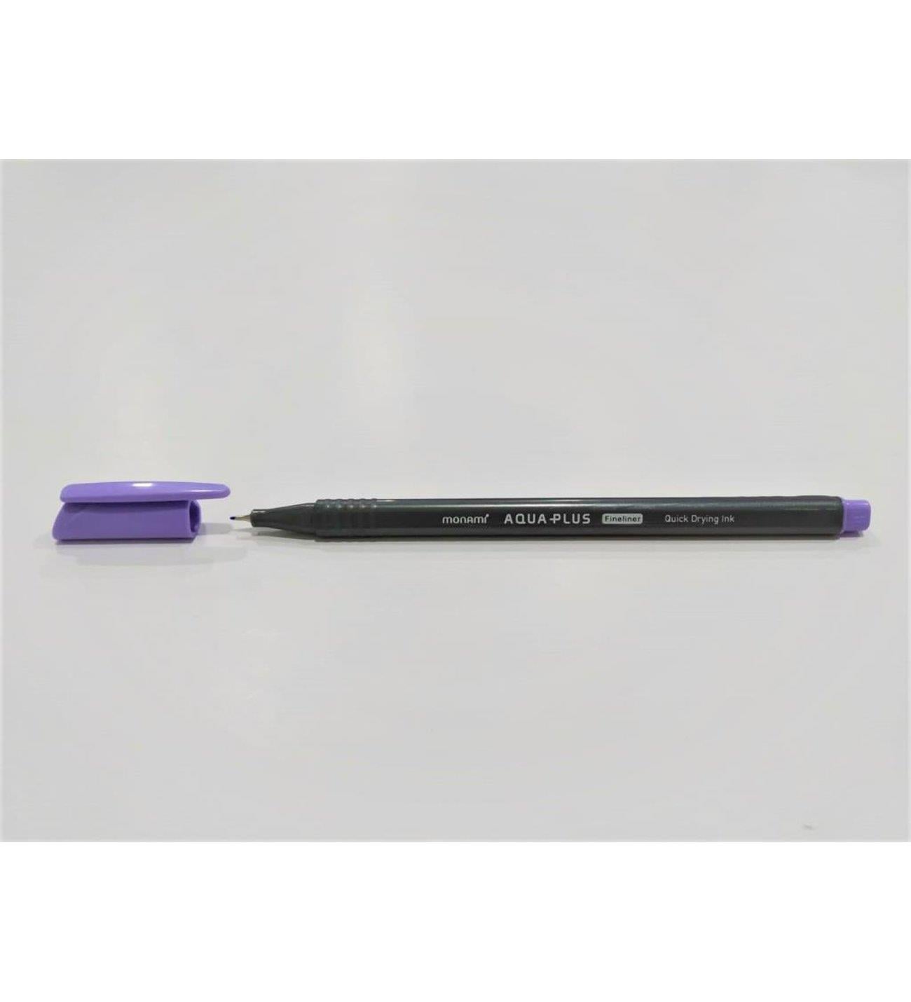 Monami Fineliner Aqua Plus VioletMonami Fineliner Aqua Plus Violet - Kirtasiyem.netDövme Kalemleri