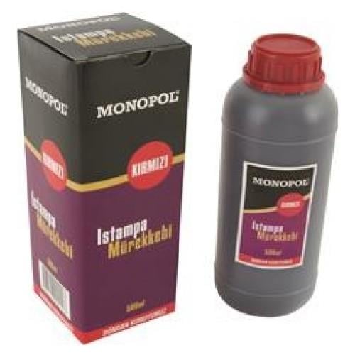 Monopol Istampa Mürekkebi Kırmızı 500 Cc *1126Monopol Istampa Mürekkebi Kırmızı 500 Cc *1126 - Kirtasiyem.netIstampa Mürekkepi