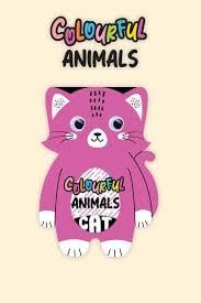 Morelma Colourful Animals Cat İngilizce Boyama KitabıŞiir Kitapları