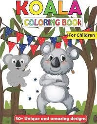 Morelma Colourful Animals Koala İngilizce Boyama KitabıŞiir Kitapları
