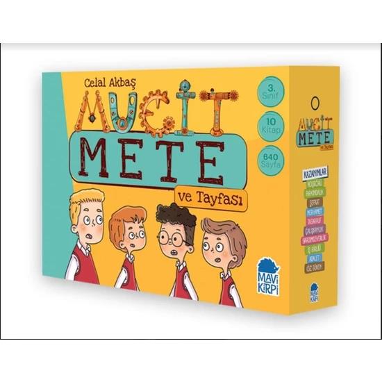 Mucit Mete ve Tayfası - 3. Sınıf Hikaye Seti 10 KitapMucit Mete ve Tayfası - 3. Sınıf Hikaye Seti 10 Kitap - Kirtasiyem.netHikaye Kitabı Setleri