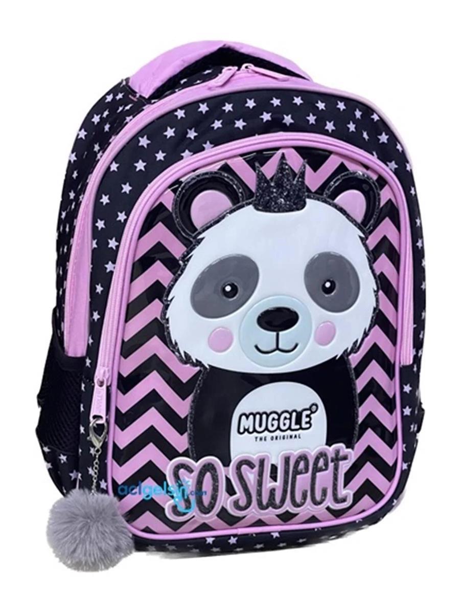 Muggle Mu-7303 Panda Siyah Okul ÇantasıMuggle Mu-7303 Panda Siyah Okul Çantası - Kirtasiyem.netOkul Çantaları