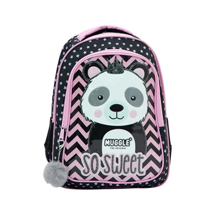 Muggle Mu-7327 Panda Siyah Anaokulu ÇantasıMuggle Mu-7327 Panda Siyah Anaokulu Çantası - Kirtasiyem.netAnasınıfı Çantaları