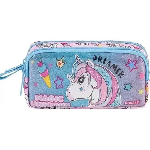Muggle Mu-8393 Unicorn Pembe  Kalem ÇantasıMuggle Mu-8393 Unicorn Pembe  Kalem Çantası - Kirtasiyem.netKalem Çantaları