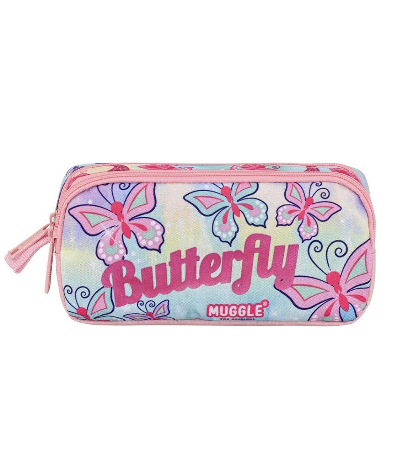 Muggle Mu-9037 Butterfly Koleksiyonu Kalem ÇantasıOkul Çantaları
