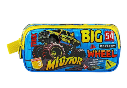 Muggle Mu-9118 Bıg Wheel Koleksiyonu Kalem ÇantasıOkul Çantaları