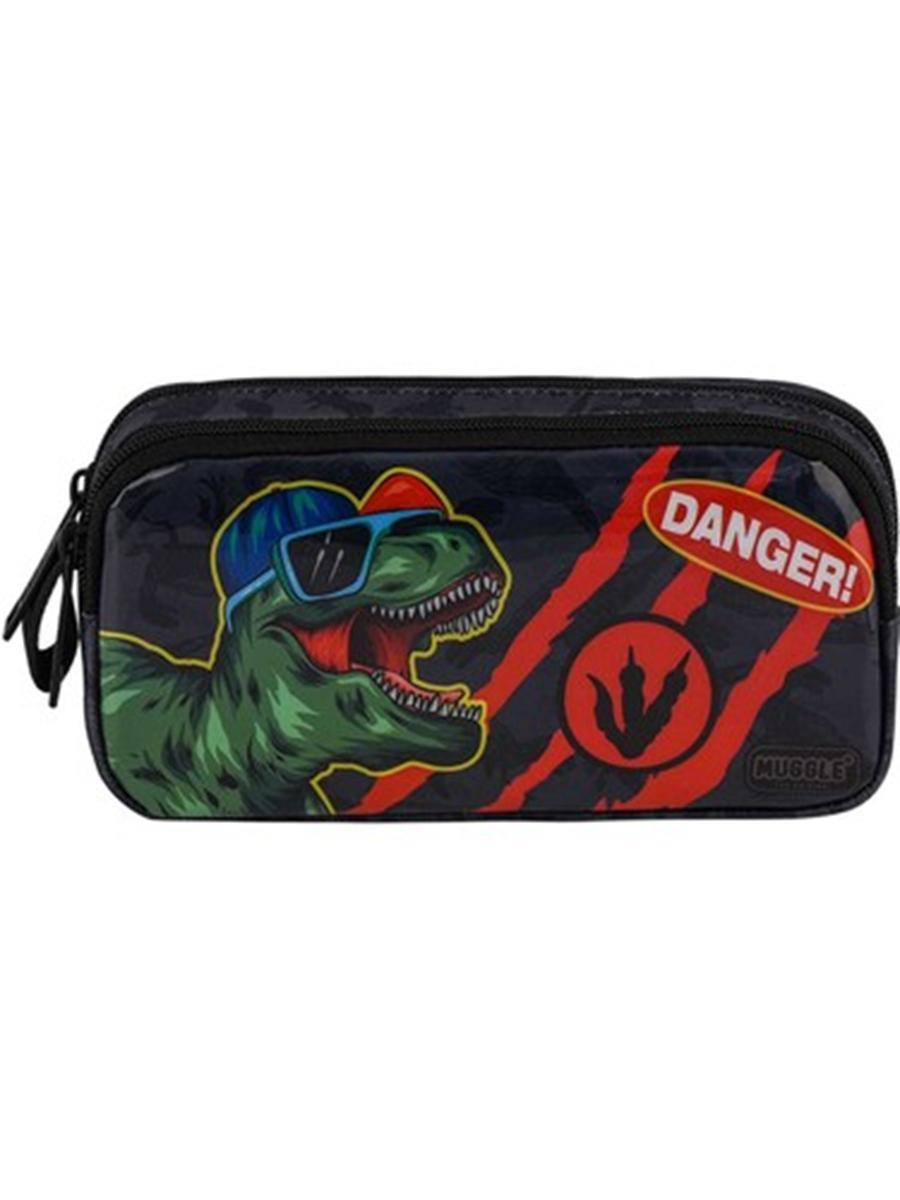 Muggle Mu-9284 Danger Dino Siyah Kalem ÇantasıMuggle Mu-9284 Danger Dino Siyah Kalem Çantası - Kirtasiyem.netKalem Çantaları