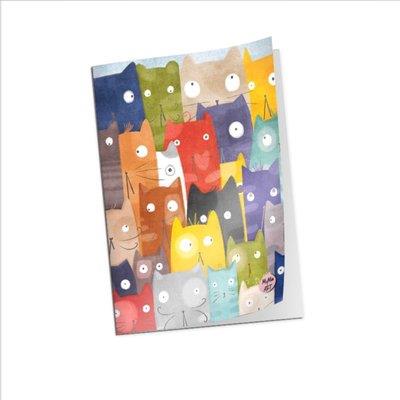 My Mia Art Karışık Kediler Defter MiniMy Mia Art Karışık Kediler Defter Mini - Kirtasiyem.netBloknotlar