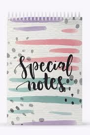 My Mia Art Special NotesBloknotlar