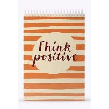 My Mia Art Think PositiveBloknotlar