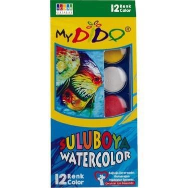 Mydido Sulu Boya 12 Li Büyük        --MY0123Mydido Sulu Boya 12 Li Büyük        --MY0123 - Kırtasiyem.netSulu Boyalar