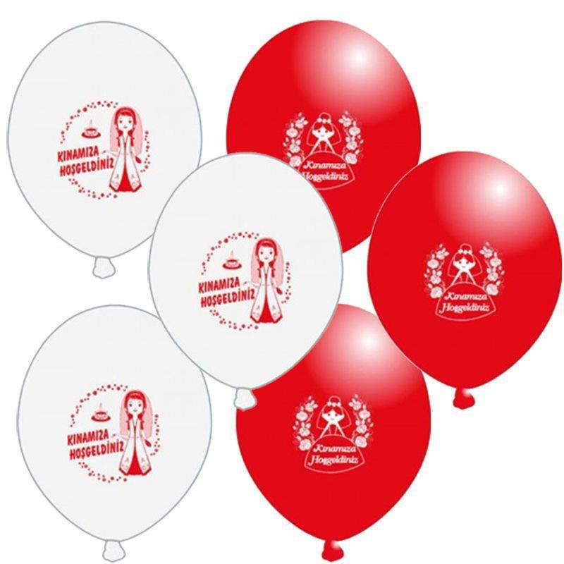Nedi Balon Baskılı Kınamıza Hoşgeldiniz 100 LüNedi Balon Baskılı Kınamıza Hoşgeldiniz 100 Lü - Kirtasiyem.netBalon