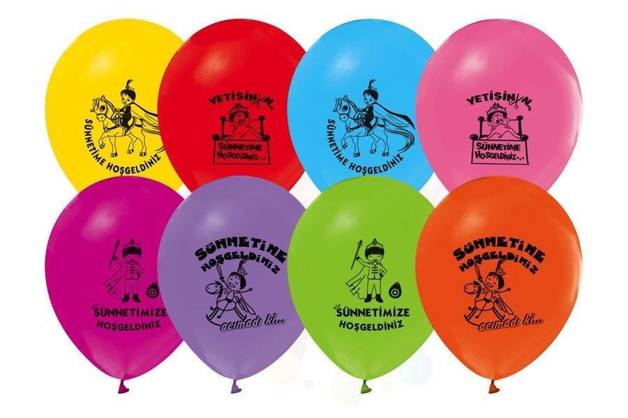 Nedi Balon Baskılı Sünnet 100 LüNedi Balon Baskılı Sünnet 100 Lü - Kirtasiyem.netBalon