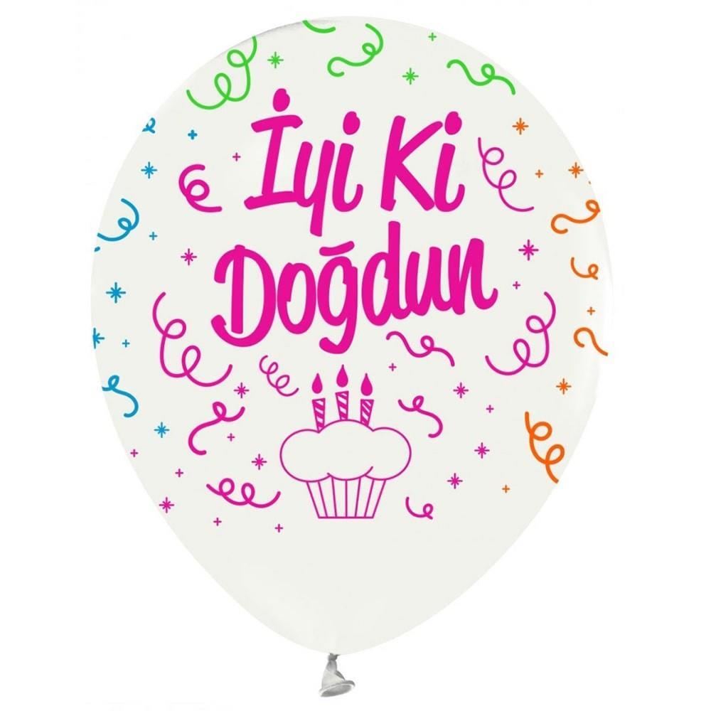 Nedi Balon Çç Florasan İyi Ki Doğdun BeyazNedi Balon Çç Florasan İyi Ki Doğdun Beyaz - Kirtasiyem.netBalon