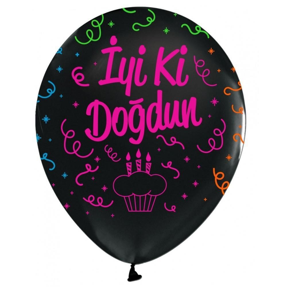Nedi Balon Çç Florasan İyi Ki Doğdun SiyahNedi Balon Çç Florasan İyi Ki Doğdun Siyah - Kirtasiyem.netBalon