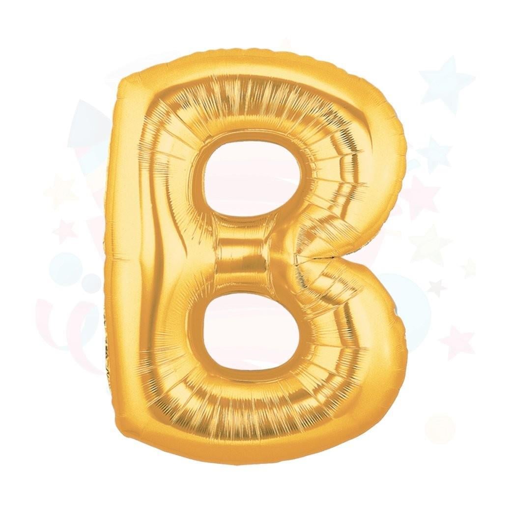 Nedi Balon Folyo 14 Harf Altın BNedi Balon Folyo 14 Harf Altın B - Kirtasiyem.netBalon