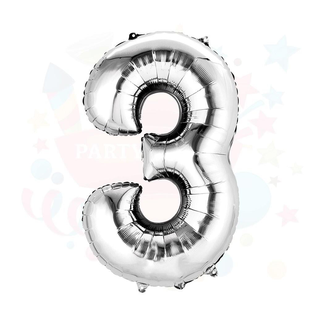 Nedi Balon Folyo 14 Rakam Gümüş 3Nedi Balon Folyo 14 Rakam Gümüş 3 - Kirtasiyem.netBalon