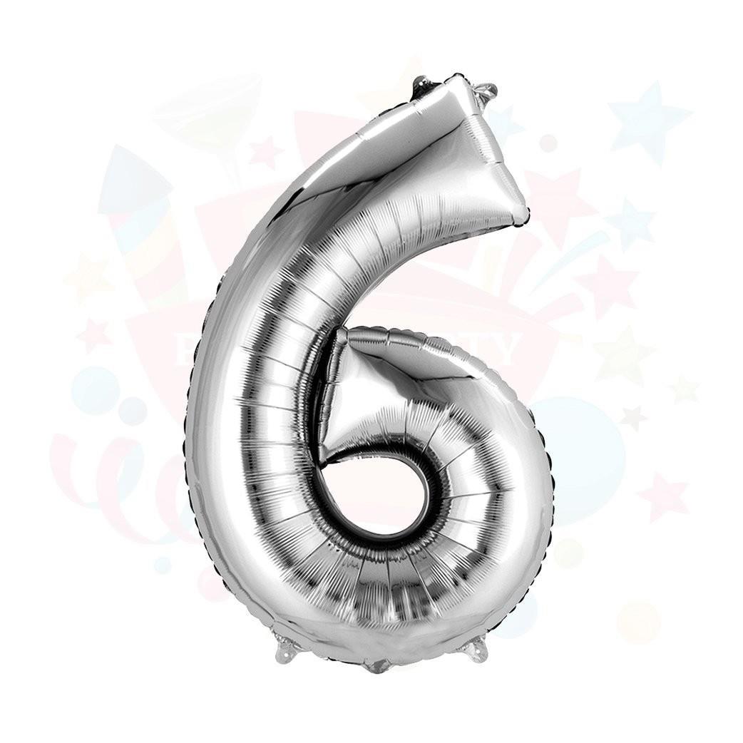 Nedi Balon Folyo 14 Rakam Gümüş 6Nedi Balon Folyo 14 Rakam Gümüş 6 - Kirtasiyem.netBalon