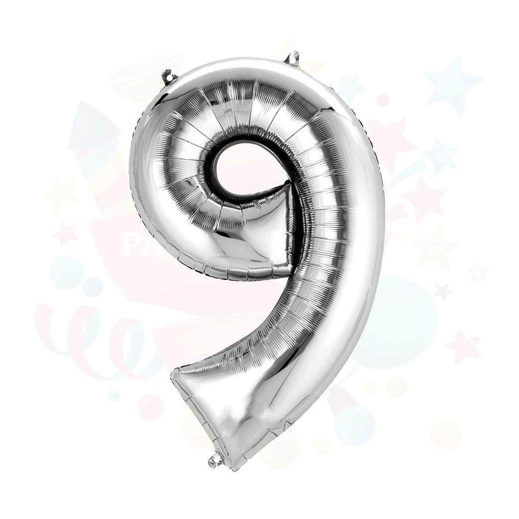 Nedi Balon Folyo 14 Rakam Gümüş 9Nedi Balon Folyo 14 Rakam Gümüş 9 - Kirtasiyem.netBalon