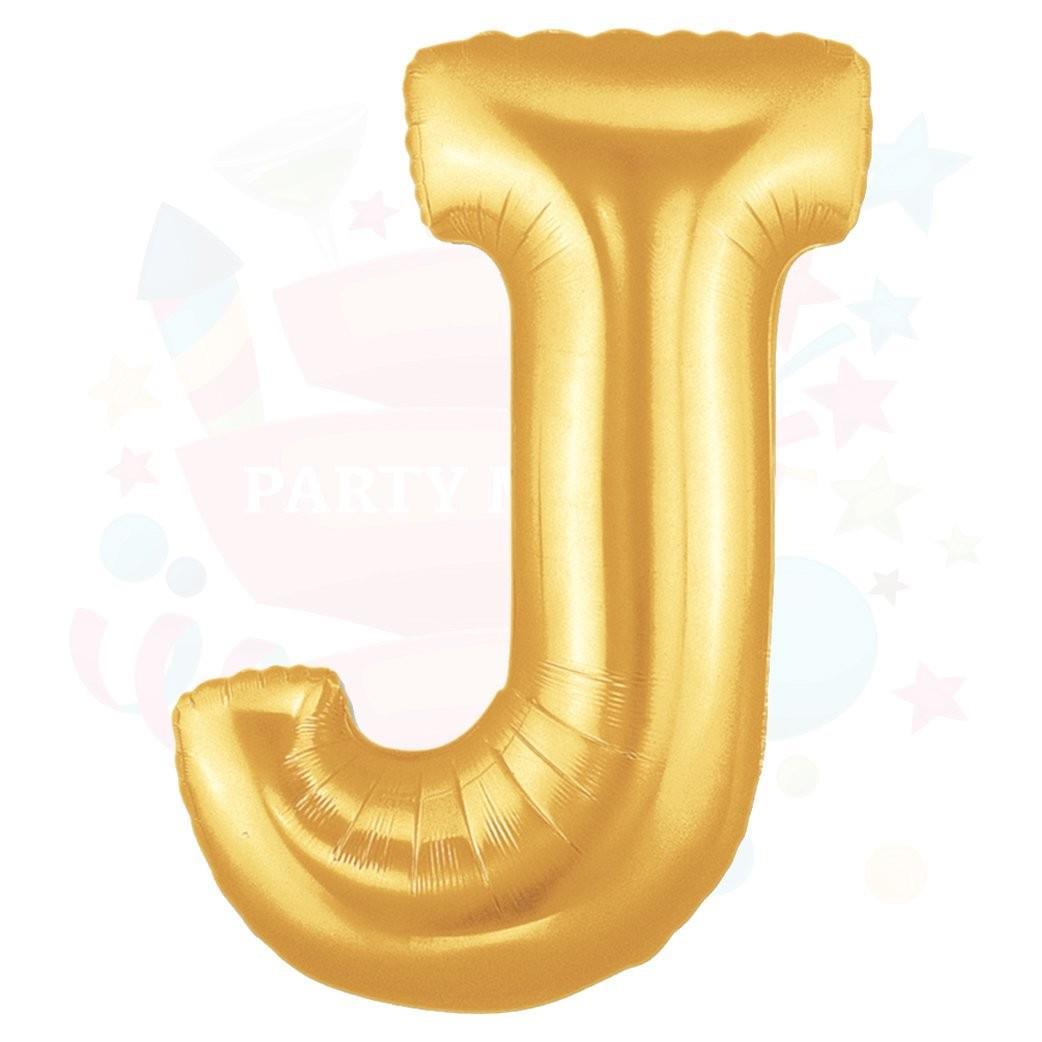 Nedi Balon Folyo 40 Harf Altın JNedi Balon Folyo 40 Harf Altın J - Kirtasiyem.netBalon