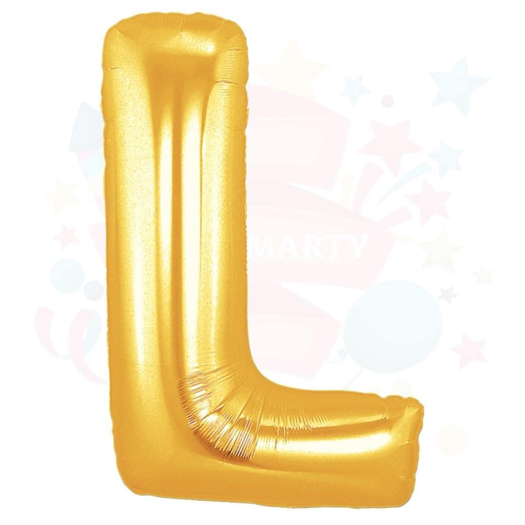 Nedi Balon Folyo 40 Harf Altın LNedi Balon Folyo 40 Harf Altın L - Kirtasiyem.netBalon