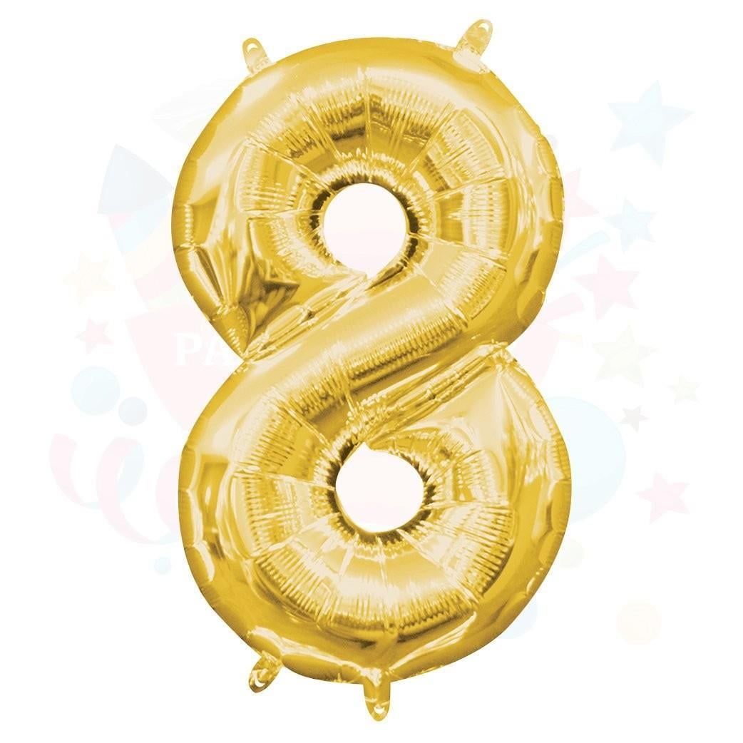 Nedi Balon Folyo 40 Rakam Altın 8Nedi Balon Folyo 40 Rakam Altın 8 - Kirtasiyem.netBalon