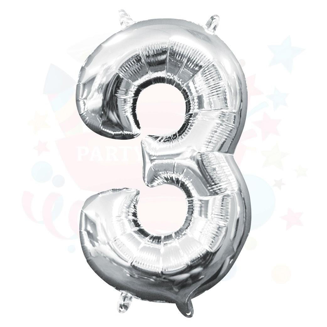 Nedi Balon Folyo 40 Rakam Gümüş 3Nedi Balon Folyo 40 Rakam Gümüş 3 - Kirtasiyem.netBalon