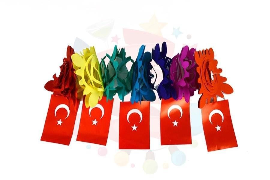 Nedi Kağıt Süs Bayraklı Uzar *12Nedi Kağıt Süs Bayraklı Uzar *12 - Kirtasiyem.netParti Malzemeleri