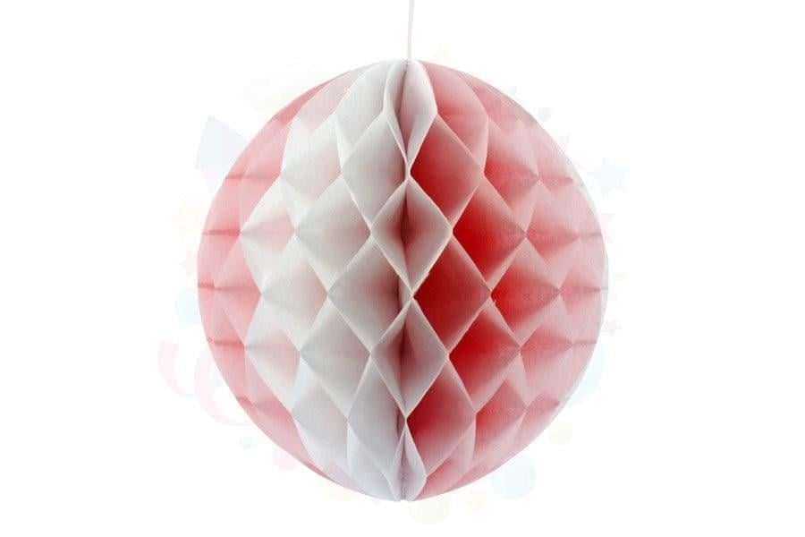 Nedi Kağıt Top Süs Petekli Tekli 30 Cm Pembe-BeyazNedi Kağıt Top Süs Petekli Tekli 30 Cm Pembe-Beyaz - Kirtasiyem.netParti Malzemeleri