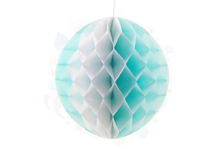 Nedi Kağıt Top Süs Petekli Tekli 30 Cm Mavi-BeyazNedi Kağıt Top Süs Petekli Tekli 30 Cm Mavi-Beyaz - Kirtasiyem.netParti Malzemeleri