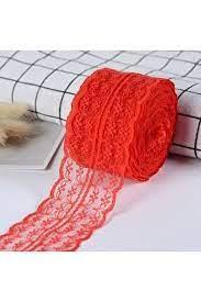 Nedi Kurdele Kumaş Dantel 5 Cm 10 Mt KırmızıNedi Kurdele Kumaş Dantel 5 Cm 10 Mt Kırmızı - Kirtasiyem.netKurdele