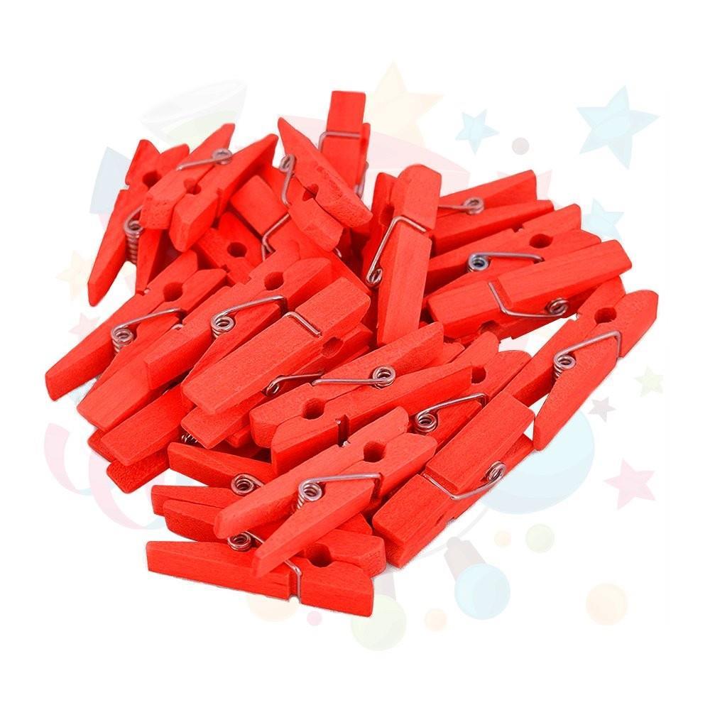 Nedi Mandal 3.5 Cm Kırmızı 100 LüNedi Mandal 3.5 Cm Kırmızı 100 Lü - Kirtasiyem.netParti Malzemeleri