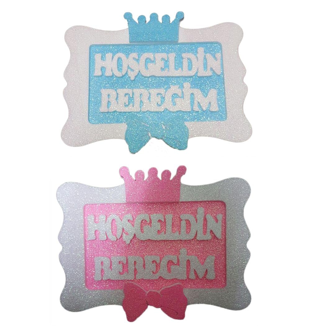 Nedi Strafor Hoşgeldin Bebek Nazarlı Pembe-Mavi İthalNedi Strafor Hoşgeldin Bebek Nazarlı Pembe-Mavi İthal - Kirtasiyem.netKöpük