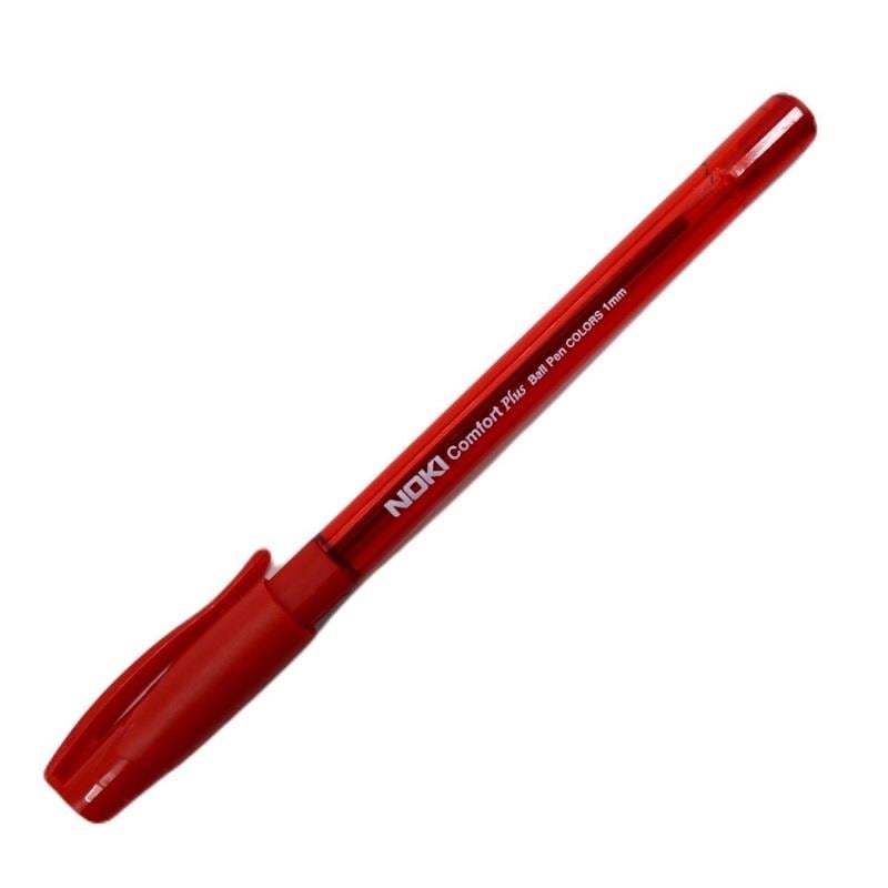 Noki Comfort Plus Tükenmez Kalem Renkli Kırmızı 1 MmNoki Comfort Plus Tükenmez Kalem Renkli Kırmızı 1 Mm - Kirtasiyem.netTükenmez Kalemler