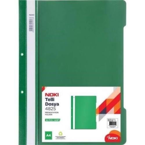 Noki Eco Telli Dosya Yeşil  50 liNoki Eco Telli Dosya Yeşil  - Kirtasiyem.netTelli Dosyalar
