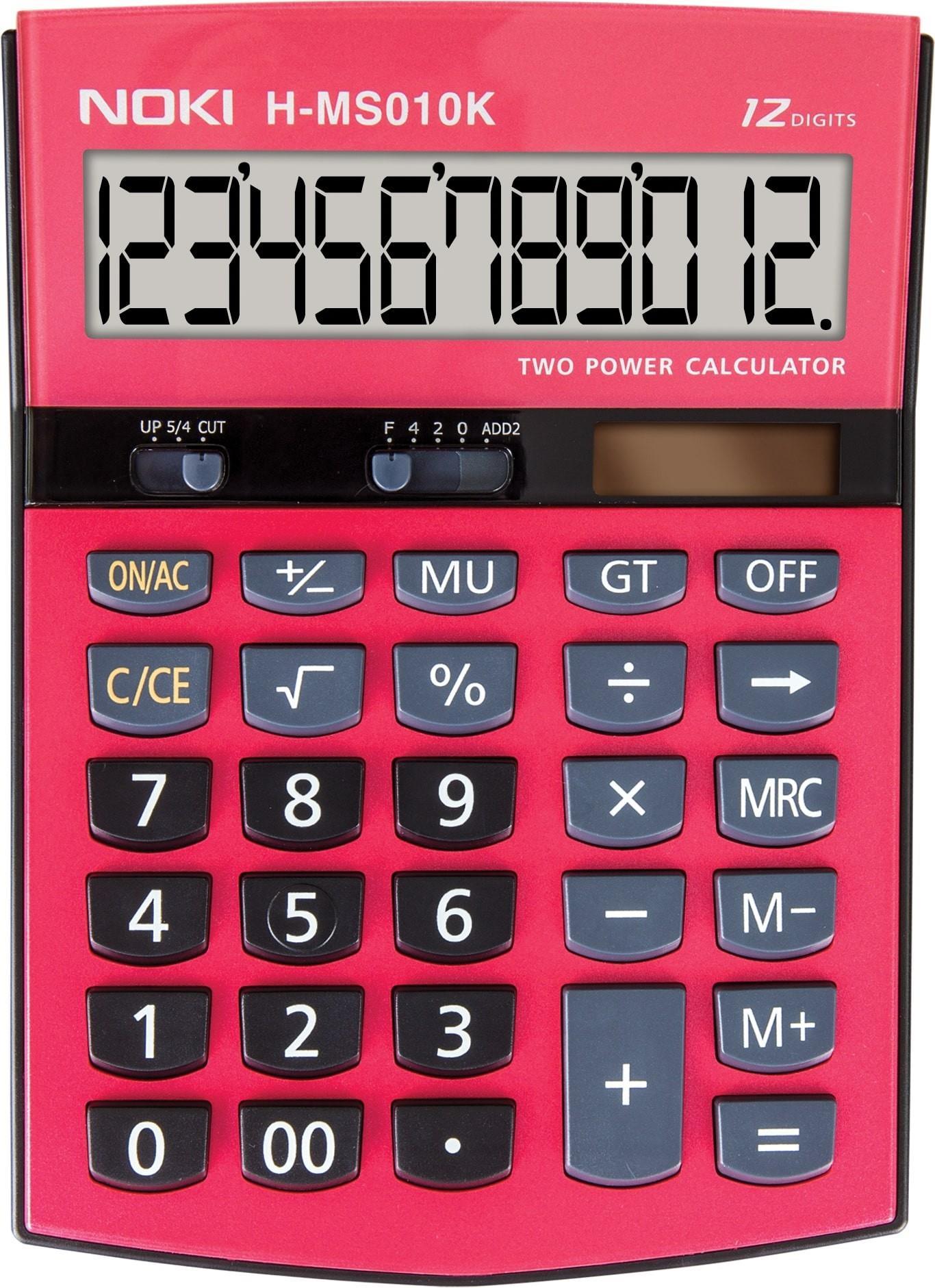 Noki Hesap Makinesi Kırmızı H-Ms010Noki Hesap Makinesi Kırmızı H-Ms010 - Kirtasiyem NetHesap Makineleri